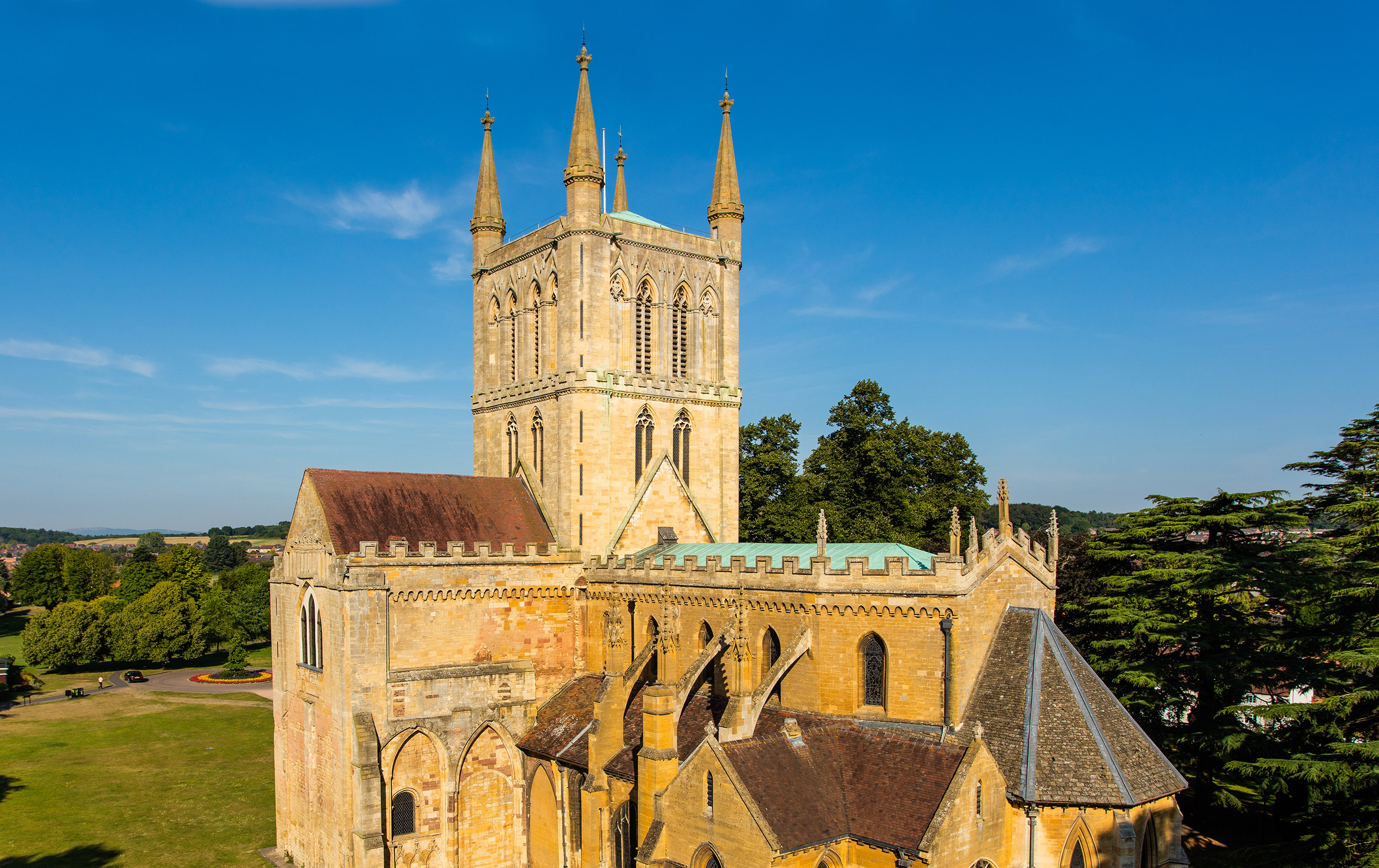 Pershore Abbey The Abbey Church Of The Holy Cross