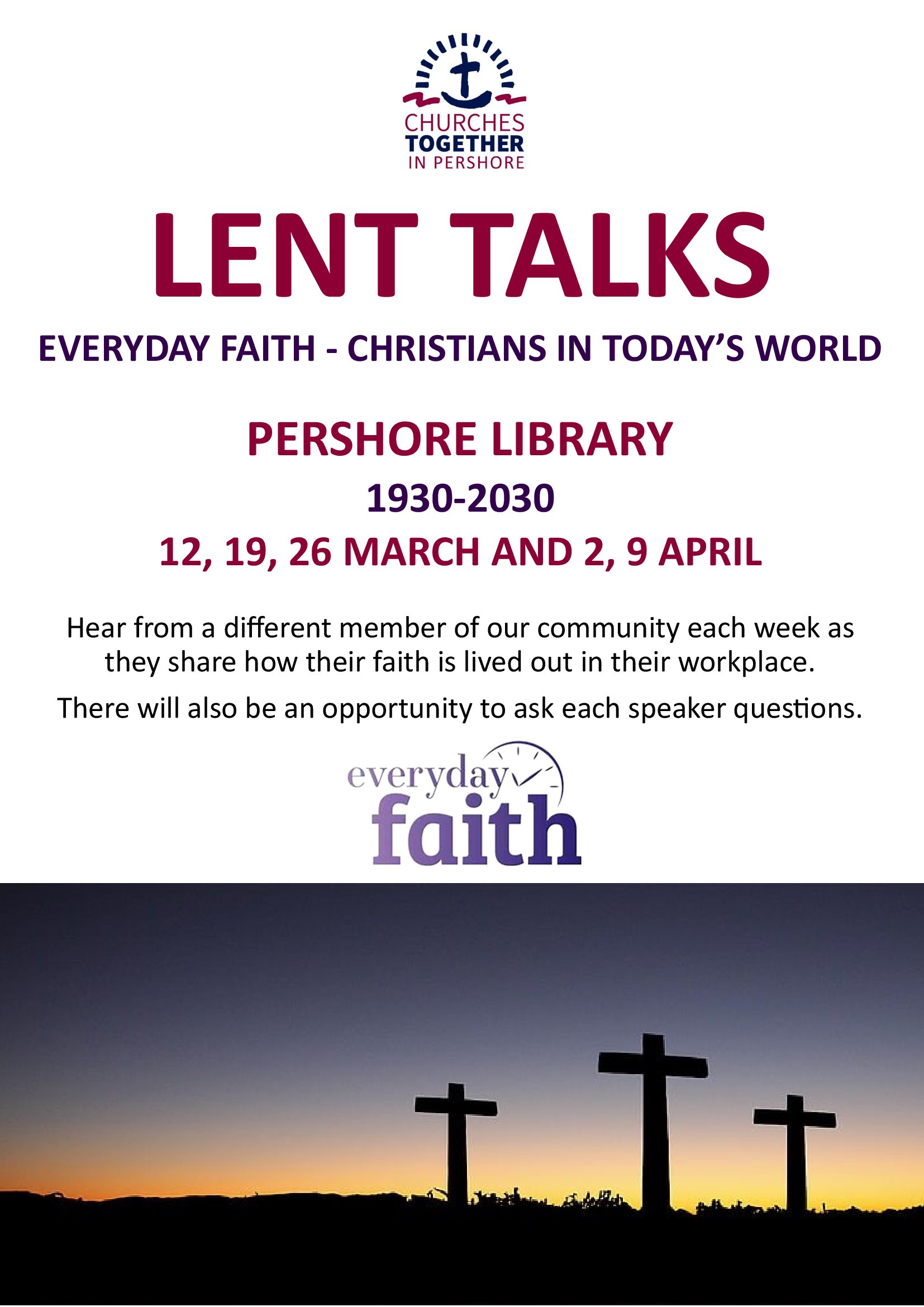 Lent 2025 Pershore Abbey